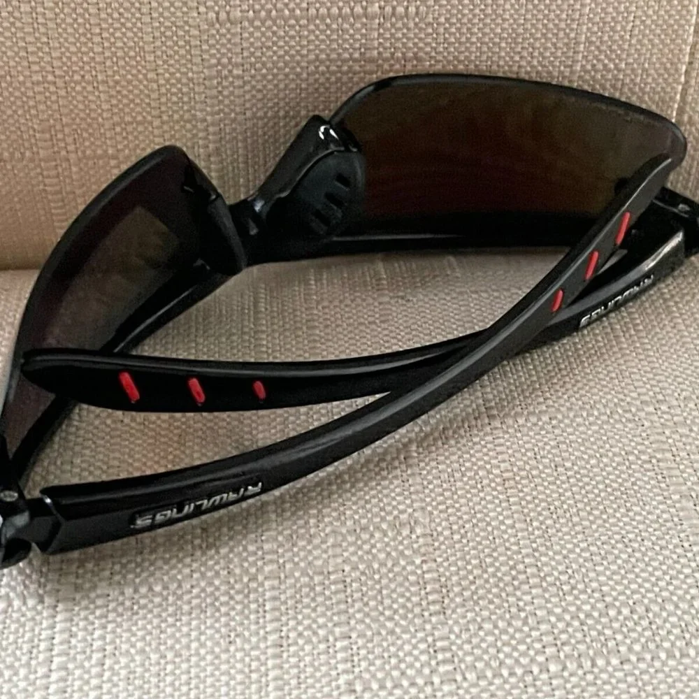 Rawlings Youth Boys Sunglasses Bladk Wrap Sport Eyewear Mirror Lenses